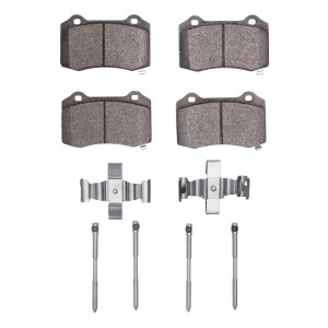 Dodge Durango Brake Pads - Rear - R1 Concepts - Semi Met Pads - `18-`25